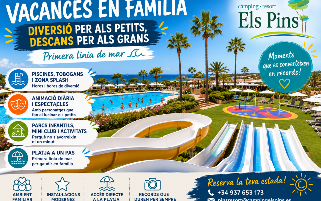Family Campsite with Pools, Entertainment and Direct Beach Access